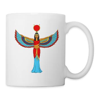 Egyptian Goddess Isis Winged Art - Mug - white - Right
