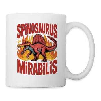 Neue Spinosaurus Mirabilis 2026 Entdeckung - Tasse - Weiß - Rechts