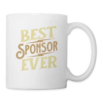 Bester Sponsor aller Zeiten Recovery AA NA Anerkennung - Tasse - Weiß - Rechts
