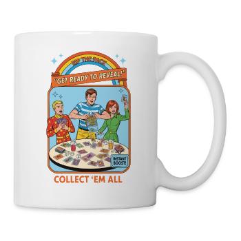 Rip The Pack Préparez-vous à révéler Collectez-les tous - Mug blanc - blanc - Droite