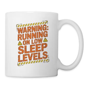 Pharmacist Student Warning Running Pharmaceutical - Tasse - Weiß - Rechts