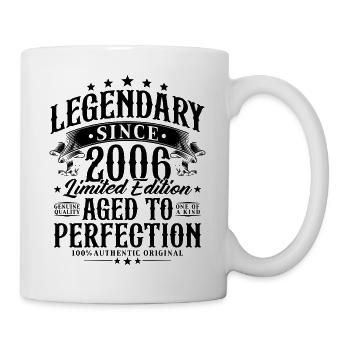 2006 Born Legendary Vintage Birthday Gift - Mug - white - Right