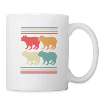 Capibara Capybara - Tasse - Weiß - Rechts