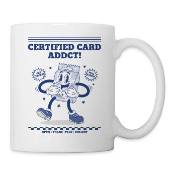 Pack d’extension de cartes à collectionner Certified Card Addict - Mug blanc - blanc - Droite