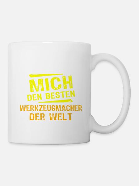 Werkzeugmacher Geschenk - Tasse - Weiß