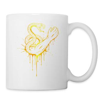 Or des Attrape-serpents - Mug blanc - blanc - Droite