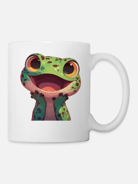 Eidechsen Eidechse - Tasse - Weiß