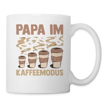 Café, Fête des pères, Papa - Mug blanc - blanc - Droite