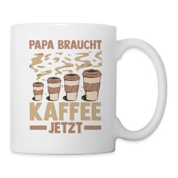 Coffee Father Father's Day Dad - Mug - white - Right