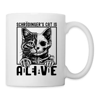 Schrödinger's Cat Dead And Alive - Mug - white - Right
