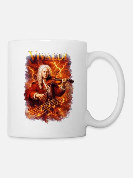 Vivaldi Feuergeiger - Tasse - Weiß