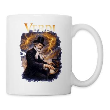Verdi Piano Storm - Tasse - Weiß - Rechts