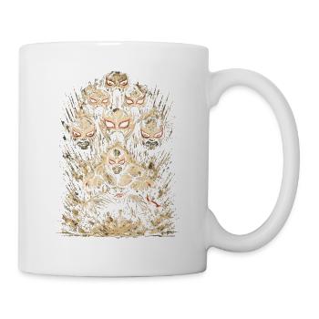 Lucha Libre Luchador - Tasse - Weiß - Rechts