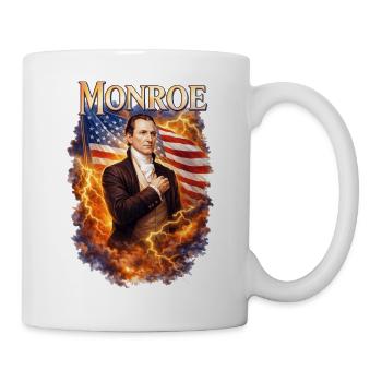 Monroe Patriotischer Sturm - Tasse - Weiß - Rechts