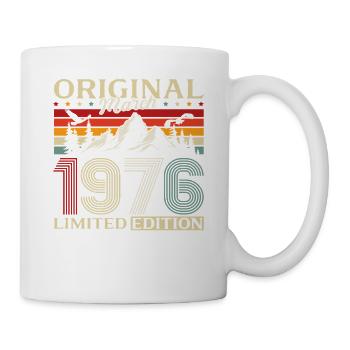 50th Birthday Gift Husband Vintage March 1976 - Mug - white - Right