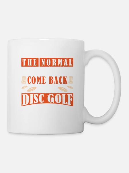 Disc Golf Geschenke Discgolf - Tasse - Weiß