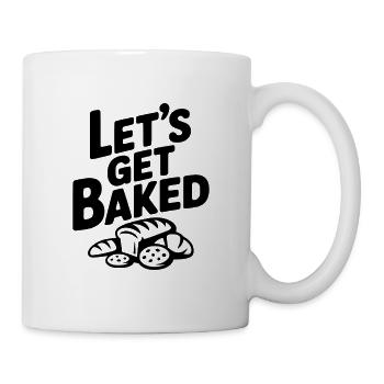 Let's Get Baked - Mug - white - Right