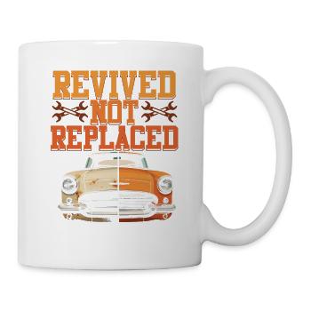 Auto Restauration Revived Not Replaced - Mug - white - Right
