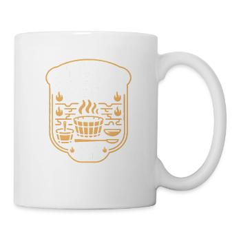 Sauna Mode On Wellness Sweating - Mug - white - Right