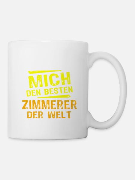 Zimmerer Geschenk - Tasse - Weiß