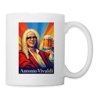 Vivaldi Beer Pop Art - Mug - white - Right