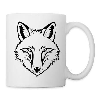 Fuchs - Tasse - Weiß - Rechts