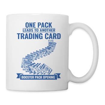 One Pack Leads To Another Trading Card Booster - Mug - white - Right