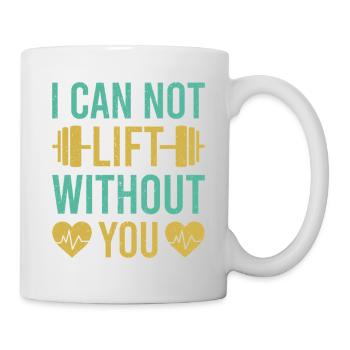 Fitness Motivation Bodybuilder I Can Not Lift - Mug - white - Right