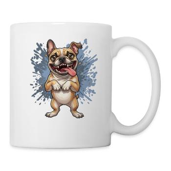 Pug Pose Splash - Mug - white - Right