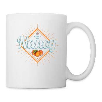 Nancy Stadt Grand Est Frankreich Souvenir - Tasse - Weiß - Rechts