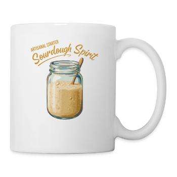 Sourdough Spirit Bread Baking Baker Sourdough - Mug - white - Right