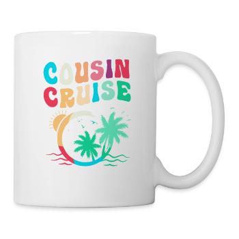 Cousins Kreuzfahrt Kreuzfahrtschiff - Tasse - Weiß - Rechts