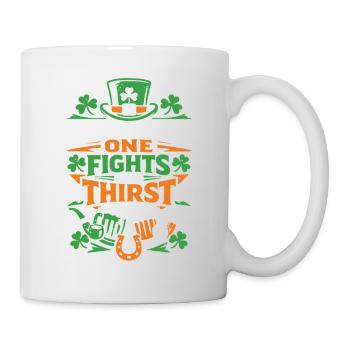 Another one fights the thirst | St Patrick's Day - Mug - white - Right