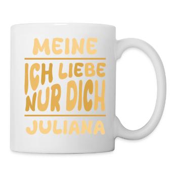 Geschenk für Juliana - Tasse - Weiß - Rechts