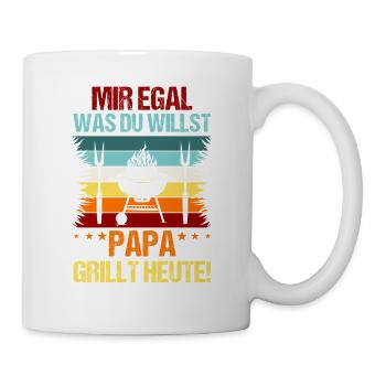 Barbecue Father Father's Day Dad - Mug - white - Right