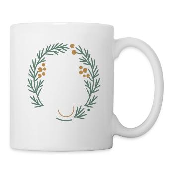 Gin Let The Fun Be Gin & Tonic Liebhaber Party Gin - Tasse - Weiß - Rechts