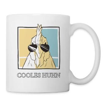 Cooles Huhn – Für echte Hühnerliebhaber - Tasse - Weiß - Rechts