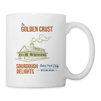 Esthétique Pain au levain Boulangerie Boulangerie - Mug blanc - blanc - Droite