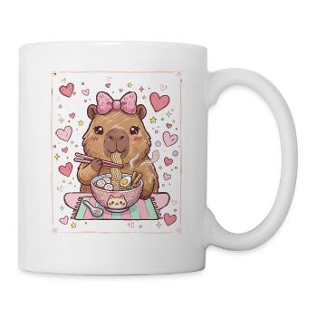 Bär Nudelsuppe Liebesglanz - Tasse - Weiß - Rechts