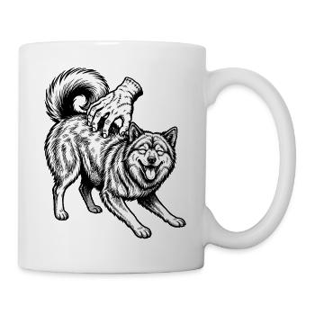 Eurasier | Murmures Popo - Mug blanc - blanc - Droite