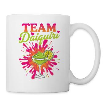 Junggesellinnenabschied Cocktail Team Daiquiri - Tasse - Weiß - Rechts