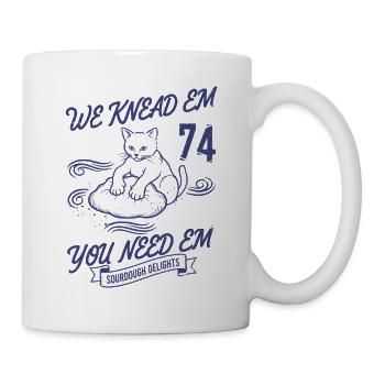 Pain au levain Cuissons, nous pétrissons les Tu en as besoin - Mug blanc - blanc - Droite