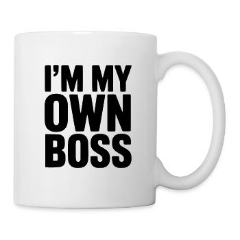 Ich bin mein Eigener - Tasse - Weiß - Rechts
