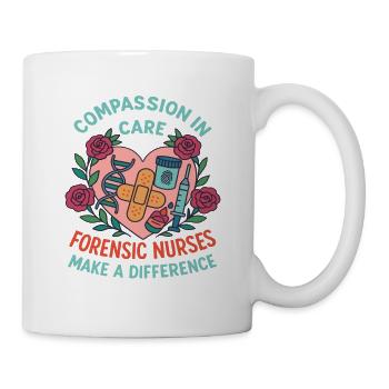 Forensic Nurse Practitioner Compassion In Care - Tasse - Weiß - Rechts