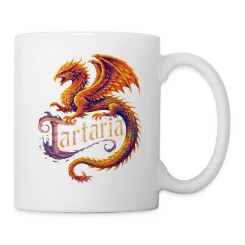 Hartaria Feuerdrache - Tasse - Weiß - Rechts