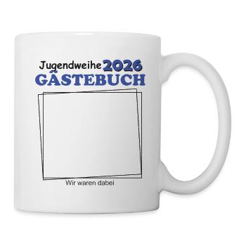 Jugendweihe 2026 Guestbook for Young Boys - Mug - white - Right