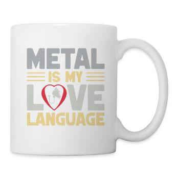 Anesthesiologist Metal My Love Anesthesia - Tasse - Weiß - Rechts