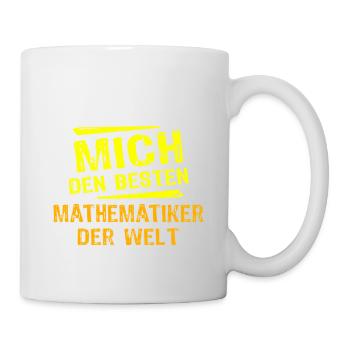 Matematicien Gift - Mug blanc - blanc - Droite
