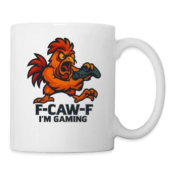 F-Caw-F I'm Gaming Humor Funny - Mug - white - Right