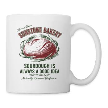 Sourdough Bread Baking Baker Sunstone Bakery - Tasse - Weiß - Rechts